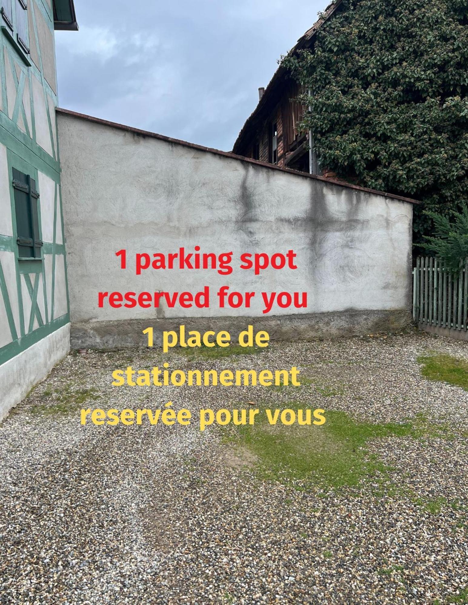 Gite Chez Marie-Sarah Petite Maison Calme Parking Ebersheim Exterior foto